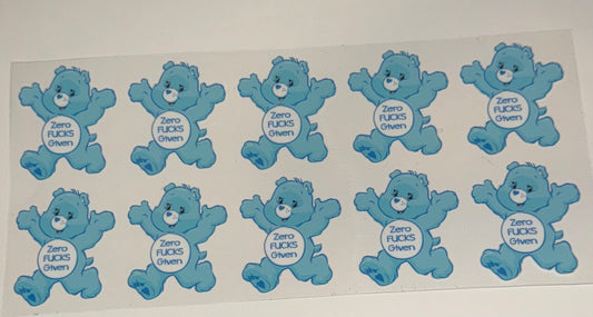 WRAPS - Swear Bear Zero fucks